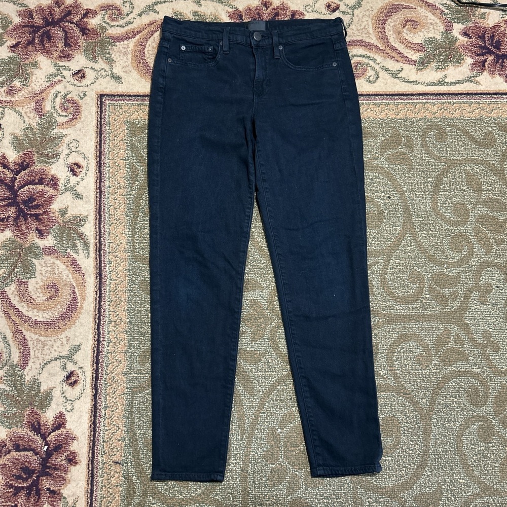 Vince black mason relaxed rolled for skinny jeans size 25